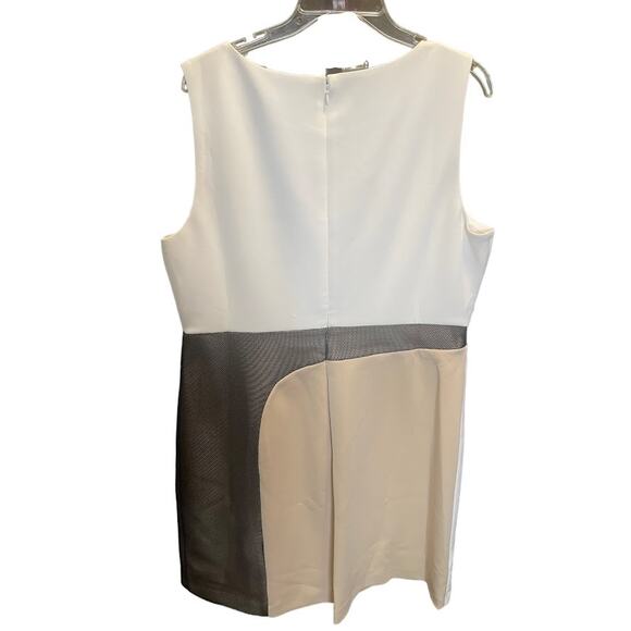 DKNY Paneled Color Block Sheath Dress - Size 14 - NWT - Picture 4 of 4